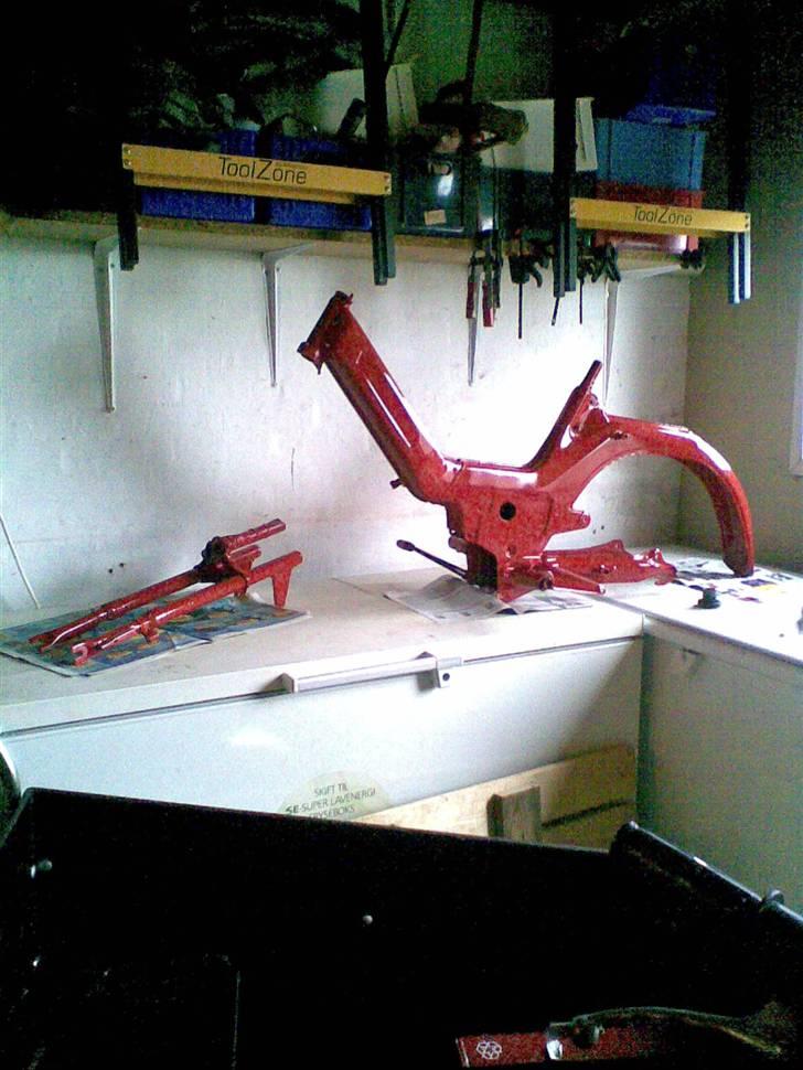 Puch maxi ¤POLINI¤ //byttet// - stellet inden den blev samlet billede 2