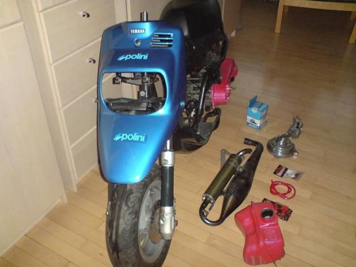 Yamaha Jog LC Solgt i dele - Hehe :P Ville lige se hvordan det ville se ud :D billede 14