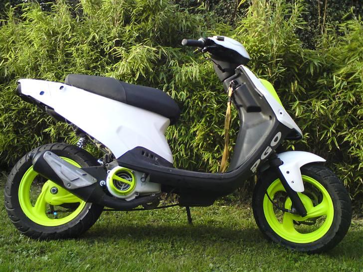 PGO hot 50 neon grøn.  SOLGT - nyt billede 13/7-08 billede 1