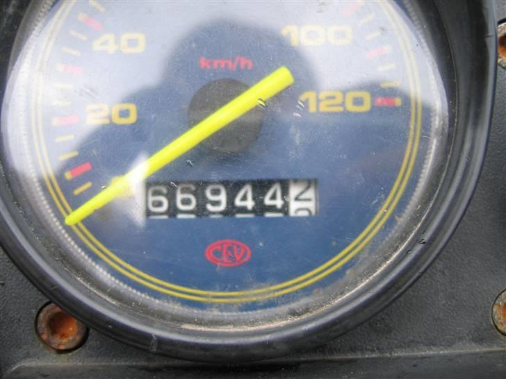 Gilera Stalker # Kørt Ned # - ja det er rigtig 66 tusind billede 8