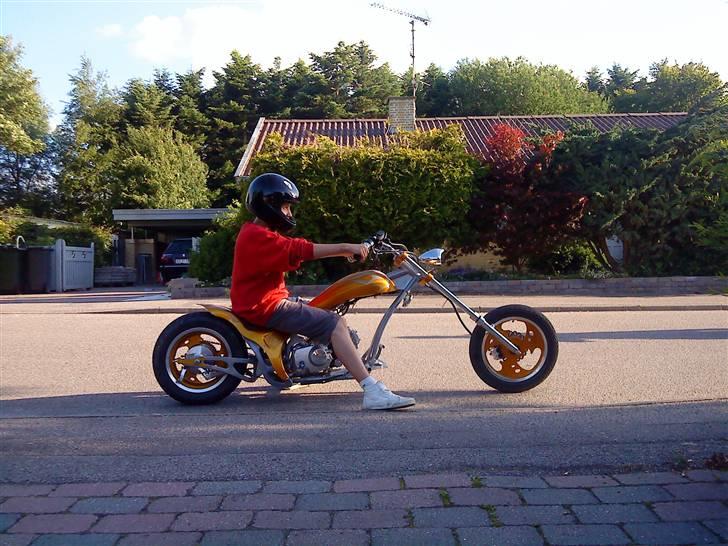 MiniBike Chopper  SOLGT billede 1
