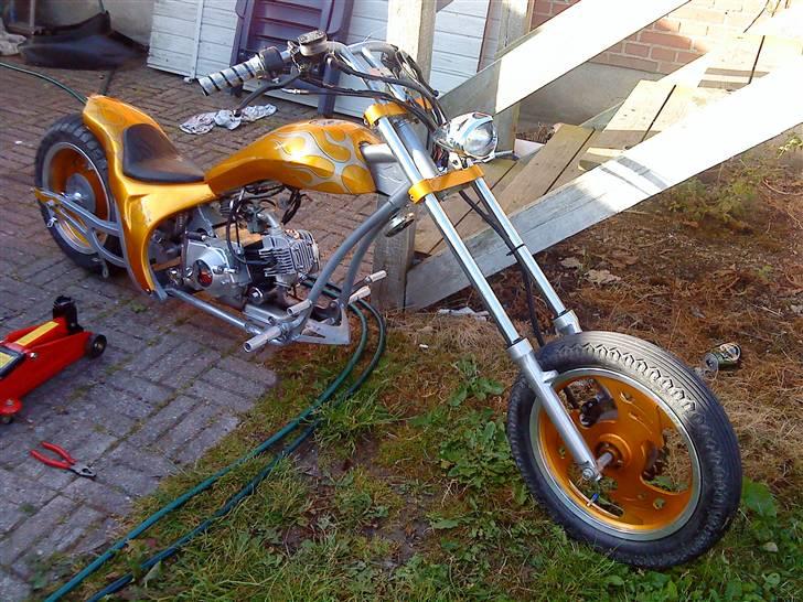 MiniBike Chopper  SOLGT billede 2