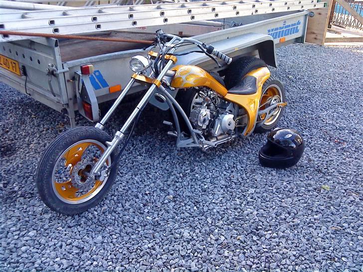 MiniBike Chopper  SOLGT billede 14