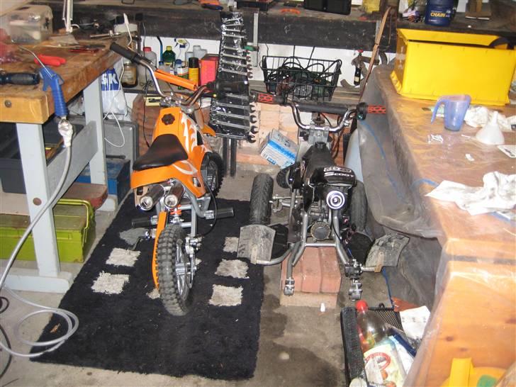 MiniBike pocket crosser (SOLGT) billede 8