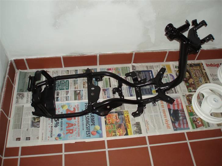 Yamaha Stage 6 R/T SD Jog  - Stellet efter kugleblæsning og pulverlarkering.  billede 7