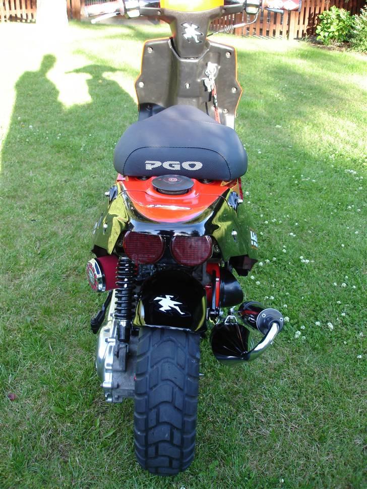 PGO hot 50 (Solgt) - Scooteren efter første projekt. billede 4