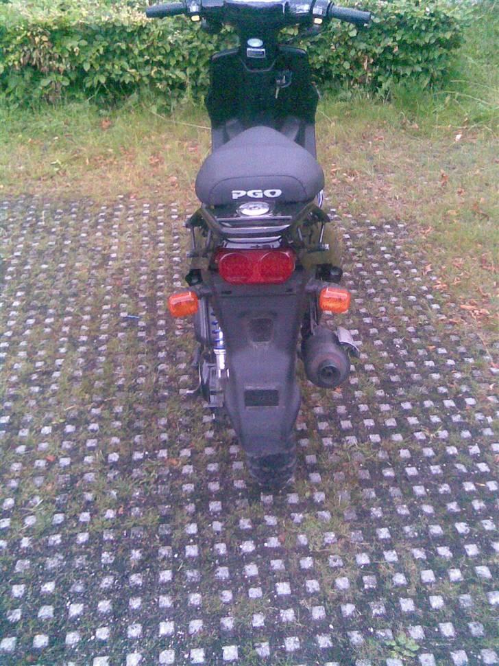 PGO Hot50 SOLGT - Før, Bagfra ;P billede 4