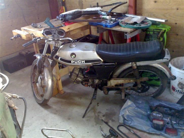 Puch Monza Grand Prix - Li vendt hjem i et "nyt" værksted i oktober 2006! billede 15