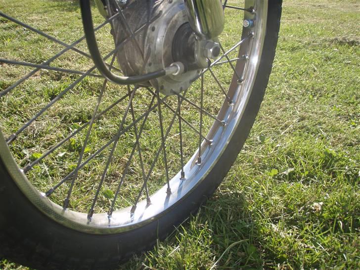 Puch Maxi Mk 75cc solgt  - poleret forfælge billede 10