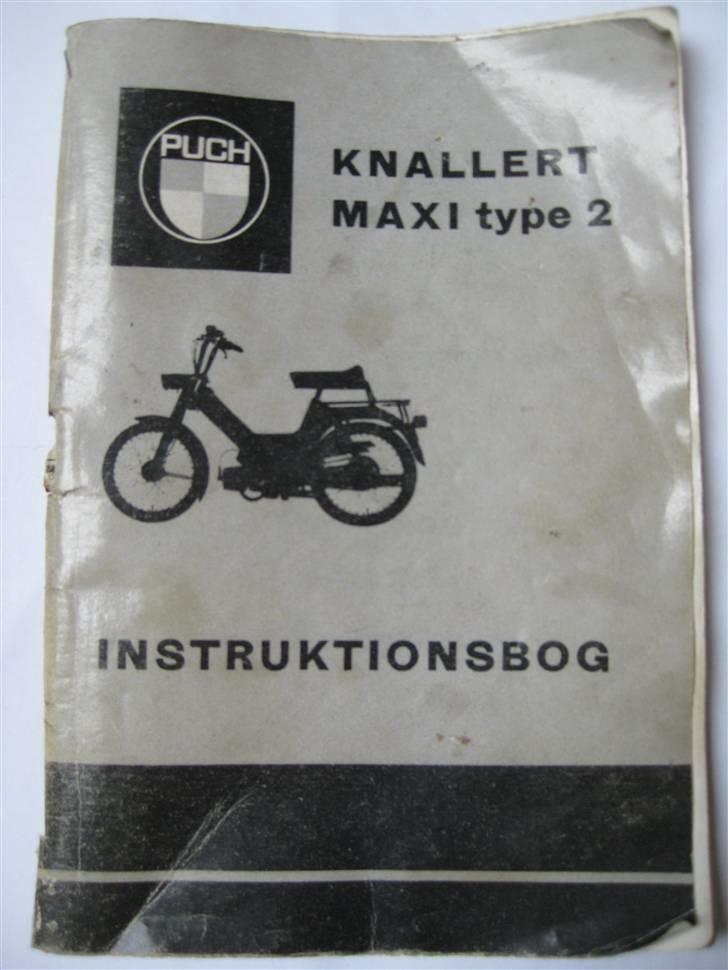 Puch Maxi 2 gear  - original indstruktions bog var med billede 9