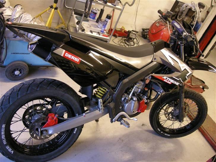 Derbi Senda SM extreme. SOLGT. billede 13