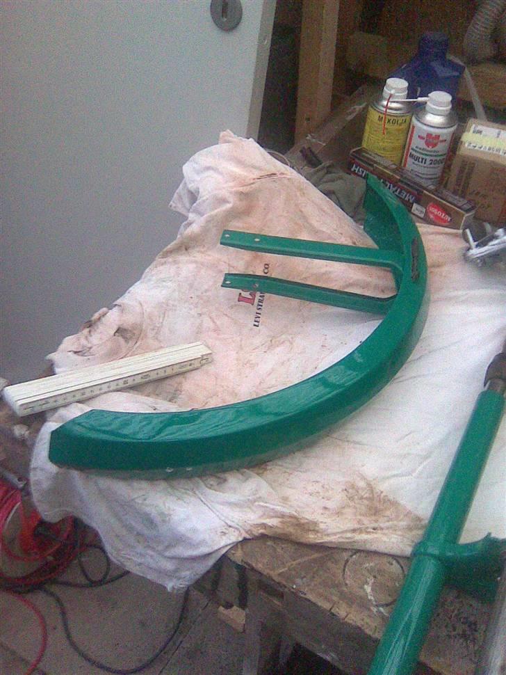 Puch Maxi 2 Gear AC ND BYTTET - Liige kommet hjem fra maleren:D billede 8