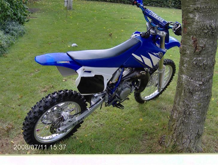 Yamaha Yz 85 - Min flotte yamaha op af et birketræ billede 3