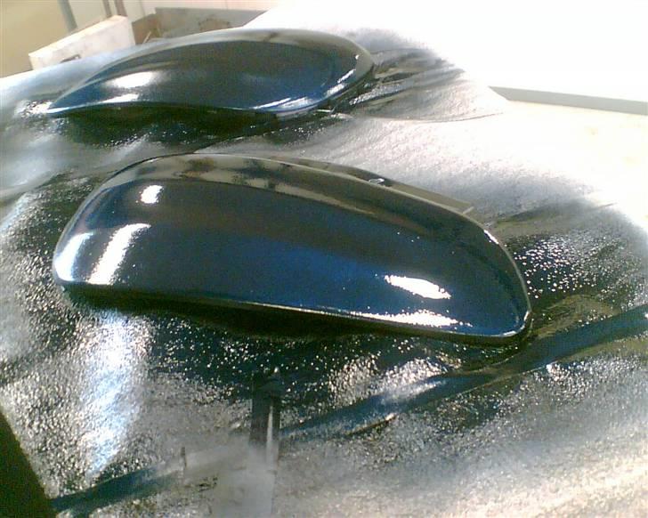 Yamaha jog space byttett til fs - ja malingen perlemor mørke blå ikke fået lak endnu billede 3