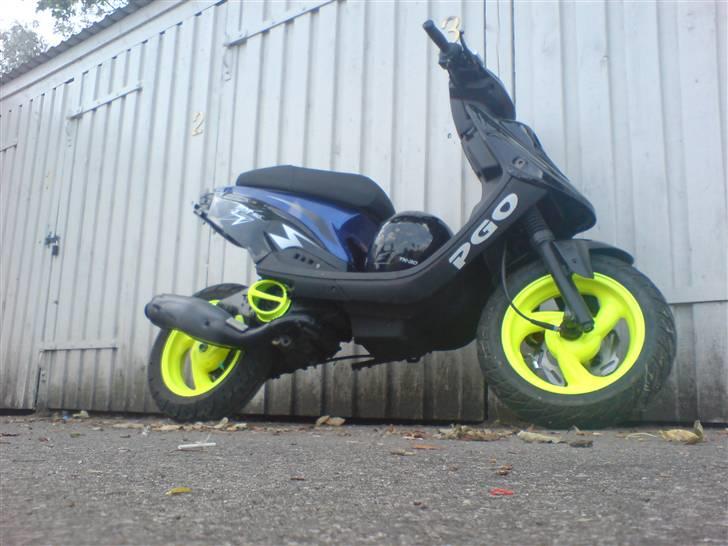 PGO hot 50 neon grøn.  SOLGT - før billede 5