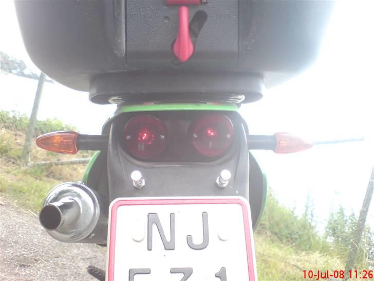 Derbi Senda R - nye baglygter og nummerplade lys billede 12