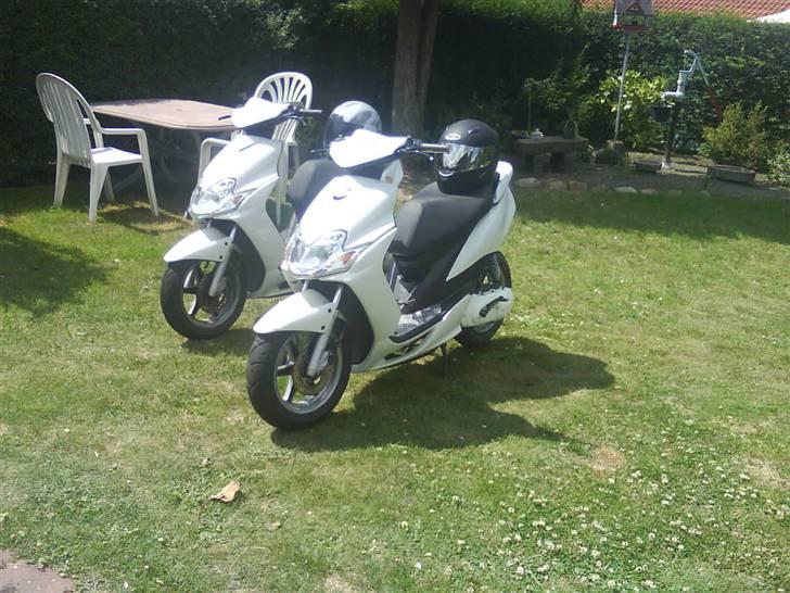 Yamaha jog R før - mig og peter  billede 6