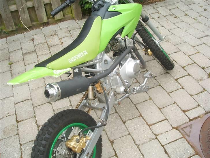 MiniBike 110cc dirtbike SOLGT billede 5