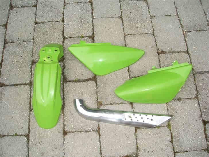 MiniBike 110cc dirtbike SOLGT billede 6