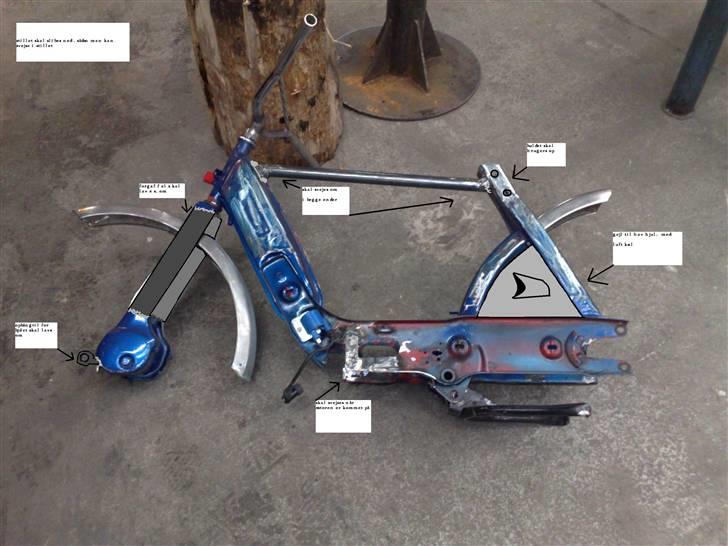 Piaggio Ciao. projekt. Givet væk  billede 12