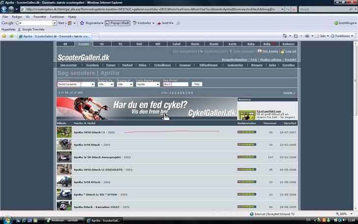 Aprilia SR50 Ditech - SOLGT billede 14
