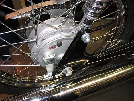 Yamaha Fs1 K1 100% Original - Bemærk du små originale detaljer! Klistermærkerne på støddæmperen og på bremsepladen. billede 7