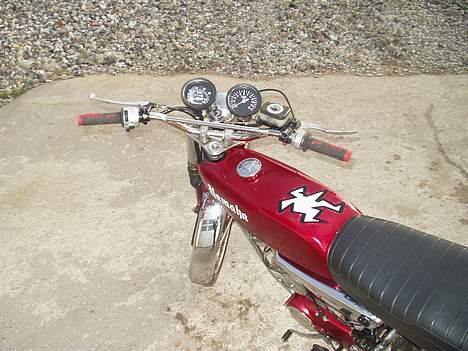 Yamaha 4 gear DX  (SOLGT) - mit styr og tank billede 9