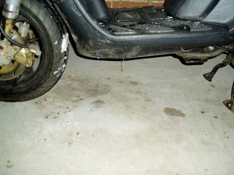 Piaggio NRG MC3 - Det er svært at se at der er dioder på da kameraet selv lyste op billede 5