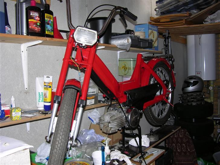 Puch Maxi K (Projekt) - Forlygte monteret.  billede 4