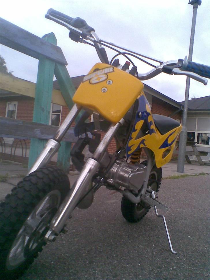 MiniBike mini crosser 49cc solgt - EFTER! billede 7