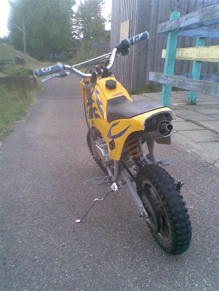 MiniBike mini crosser 49cc solgt - EFTER! billede 8