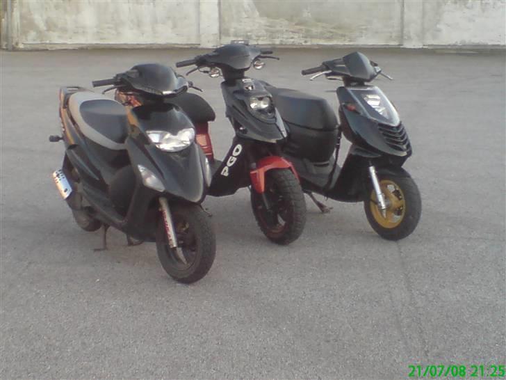 Aprilia Sonic - Fra venstre af: Emil´s SFX, Berg´s Hot 50 og min Sonic :D billede 9
