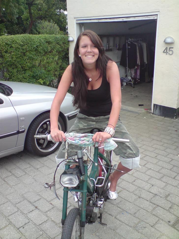 Puch Maxi K - Min dejlige dame =) på min dejlige Trunte =) billede 1