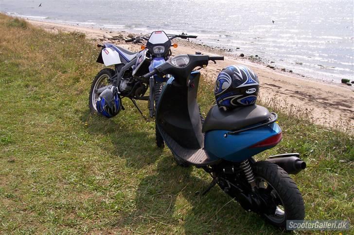 Suzuki Estilete  SOLGT - efter første leje skift  og malet motorblok :) billede 16