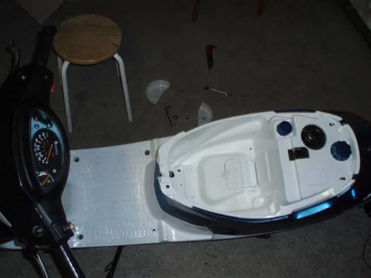 PGO Comet - solgt -  - Den hvide Hjelmkasse billede 10