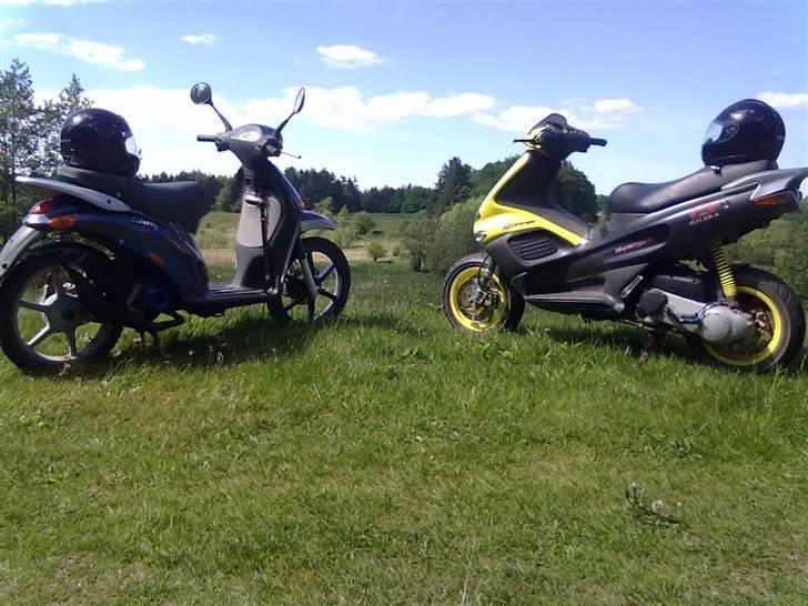 Piaggio Liberty projekt - Slipknot`s logo billede 1