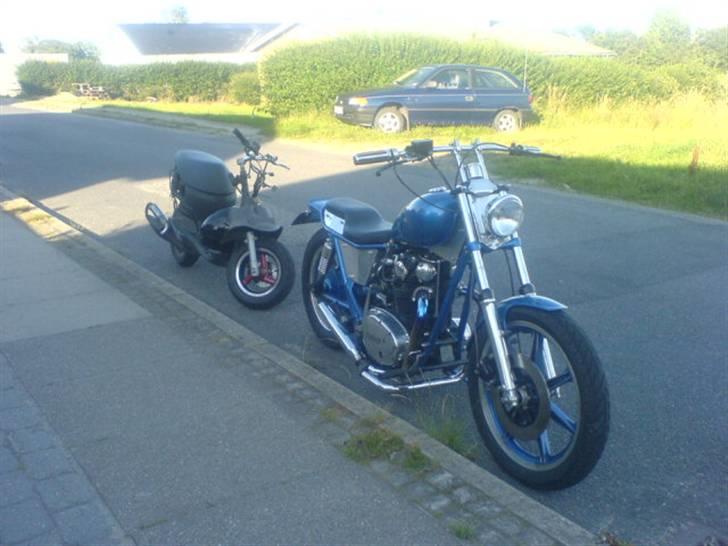 Aprilia sonic EVO lc DD projekt10 - med fatter´s yamaha 650 chopper :P. billede 10