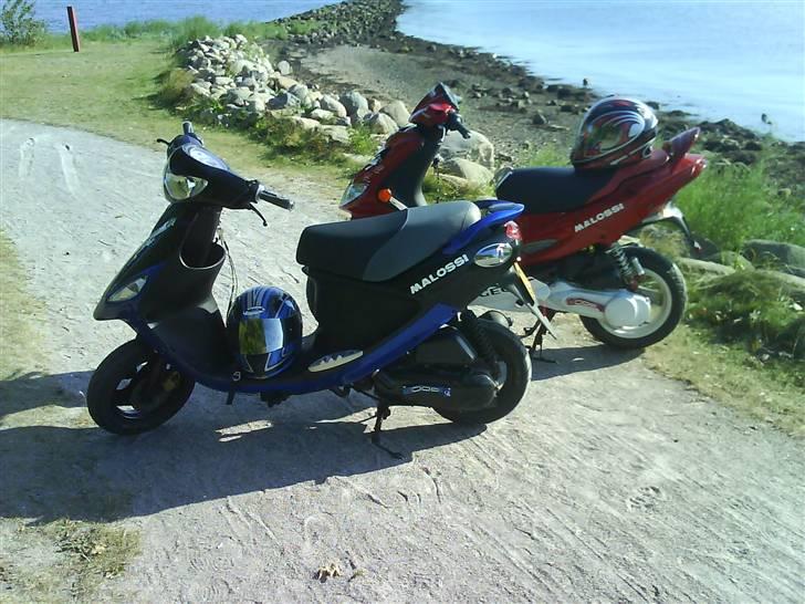 Peugeot Speedfight 2 **SOLGT** - kammeratens og min scootere :) billede 11