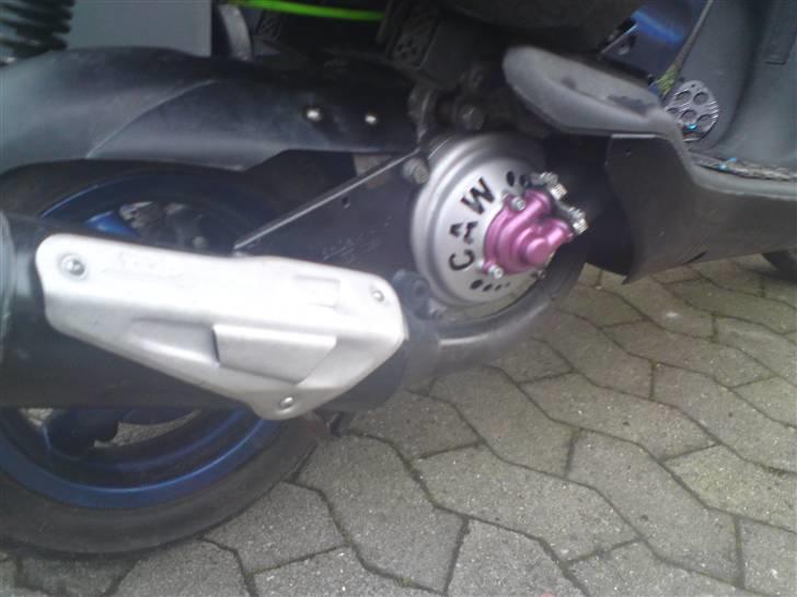 Aprilia Sonic TP LC (byttet) - Custum CNC fræst navn billede 3