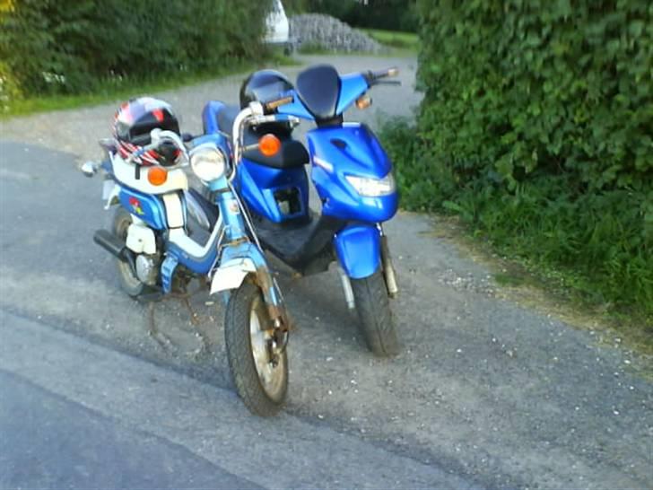 Suzuki Fz 50 - Renoveret - Min fz og Jesper N´s cpi popcorn billede 13