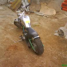 MiniBike Chopper byttet hot
