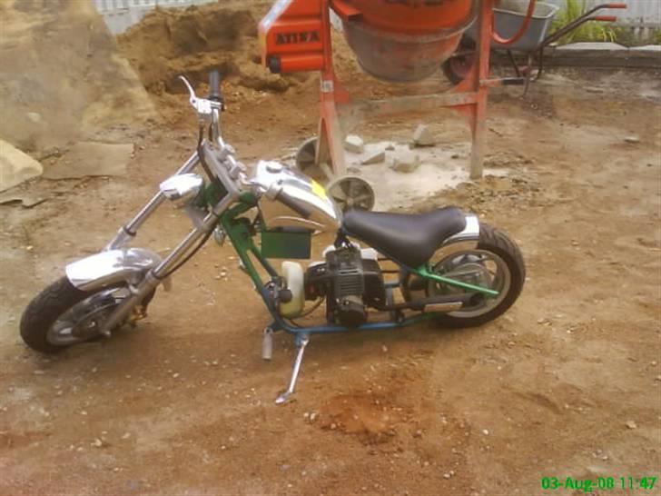 MiniBike Chopper byttet hot billede 2