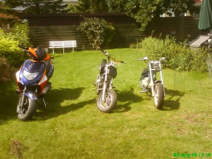 MiniBike Chopper byttet hot billede 8