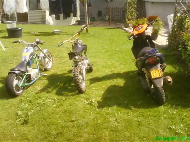 MiniBike Chopper byttet hot billede 11