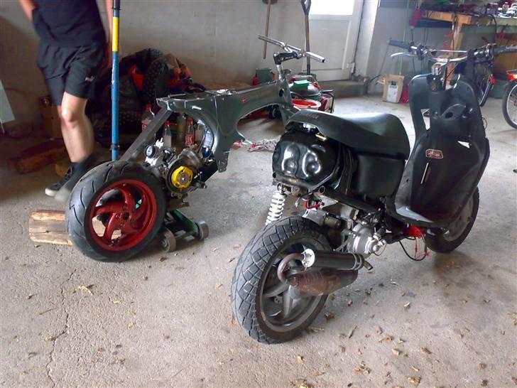Yamaha Jog Space  - Sammen med brors projekt :)  billede 10