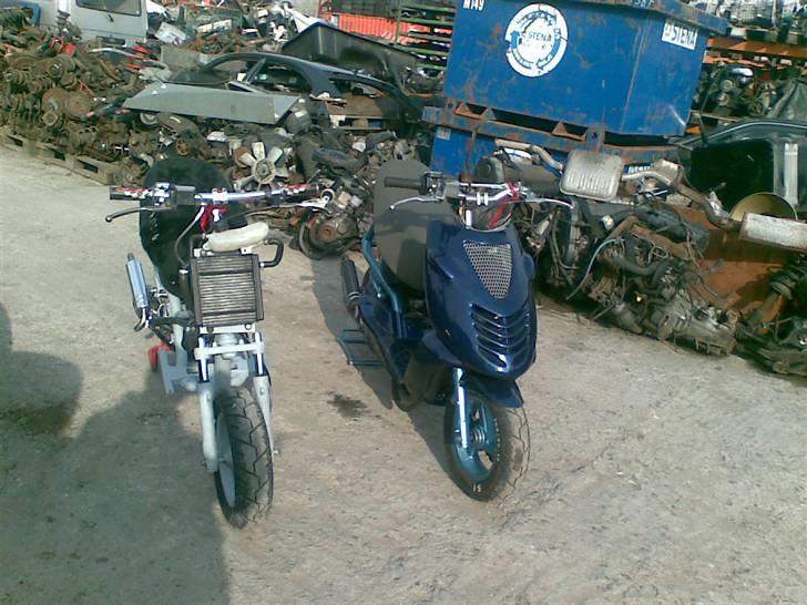 Aprilia Sonic Lc20+ stjålet - Sammen med ib`s Sonic MK. på hans fars ophug :) billede 13