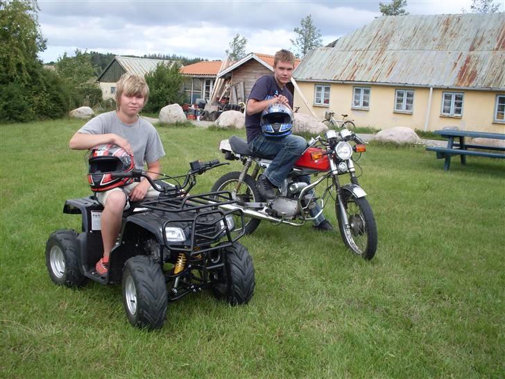 Lifan ATV 110cc  - mig og min ven kørte omkap med vildyrne billede 8