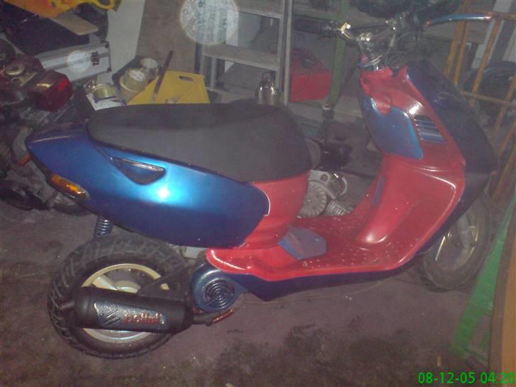 Aprilia Sonic proje... *SOLGT* - her står den halv færdig. billede 2