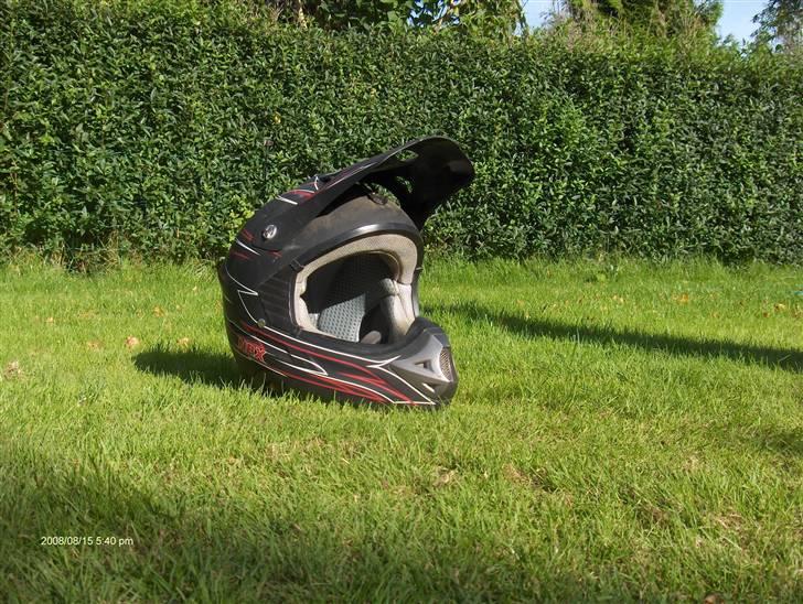 Kawasaki 85.ccm              solgt - min nye hjelm billede 11