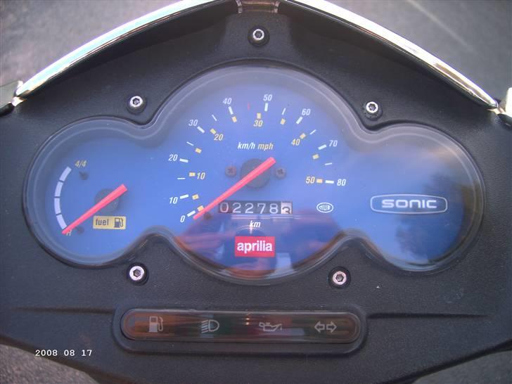 Aprilia Sonic gp (Solgt) billede 9